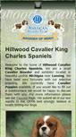 Mobile Screenshot of hillwoodcavaliers.com