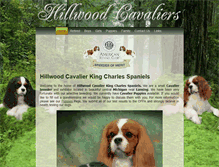 Tablet Screenshot of hillwoodcavaliers.com